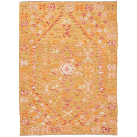 Kilim 129x176 Cm Kilim Afghanistan Hand-carded Wool