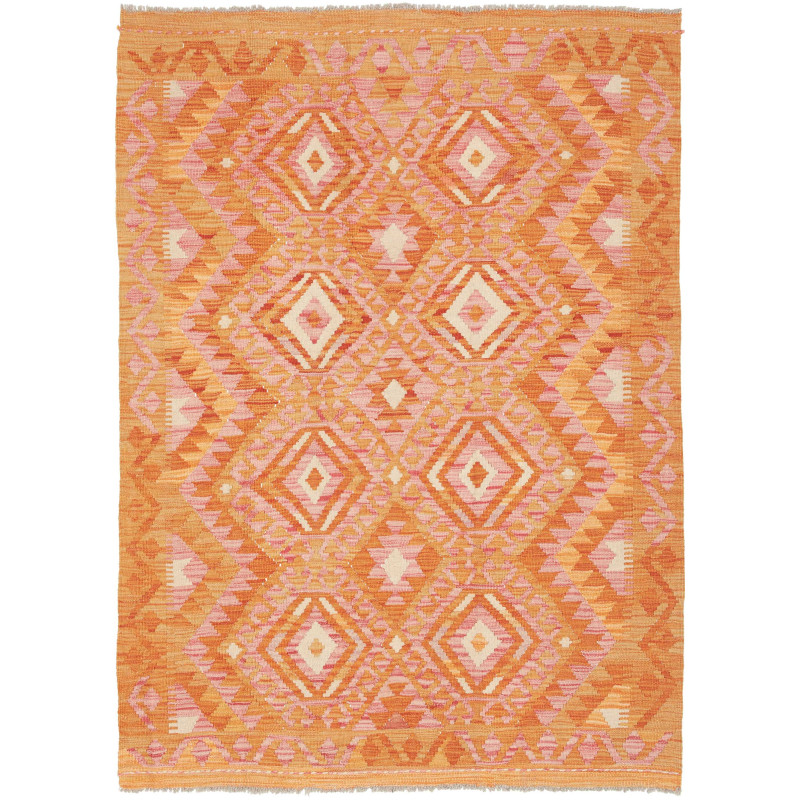 Kilim 125x170 Cm Kilim Afghanistan, Hand-carded Wool,