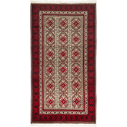 Baluch 98x185 Cm Baluch, Persia, Hand-carded Wool (warp: