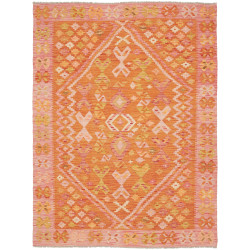 Kilim 135x181 Cm Kilim Afghanistan Hand-carded Wool Cotton