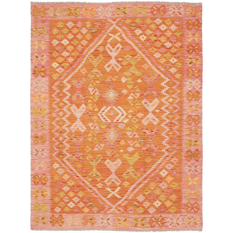 Kilim 135x181 Cm Kilim Afghanistan Hand-carded Wool Cotton