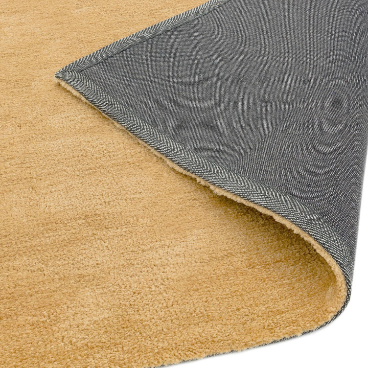 Rug Milo plain butter yellow 160x230 cm