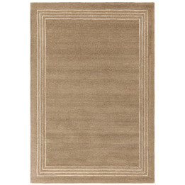 Rug Orlo geometric brown beige white 120x170 cm