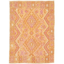 Kilim 127x176 Cm Kilim, Afghanistan, Hand-carded Wool (warp: