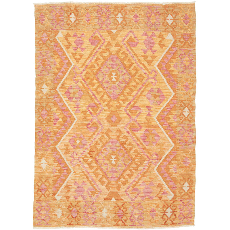 Kilim 127x176 Cm Kilim, Afghanistan, Hand-carded Wool (warp:
