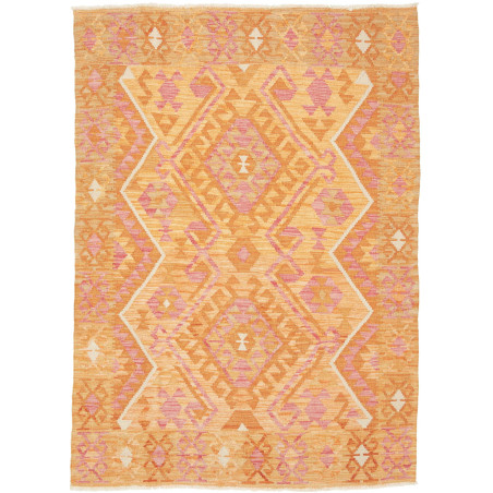 Kilim 127x176 Cm Kilim, Afghanistan, Hand-carded Wool (warp:
