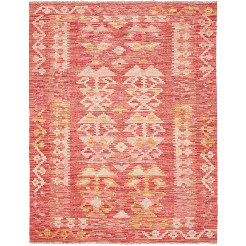 Kilim 135x172 Cm Kilim, Afghanistan, Hand-carded Wool (warp: