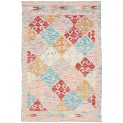 Kilim 101x149 Cm Kilim Afghanistan, Hand-carded Wool, 0.3 Cm