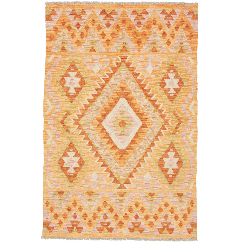 Kilim 100x152 Cm Kilim, Afghanistan, Hand-carded Wool, 0.3
