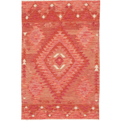 Kilim 100x155 Cm Kilim, Afghanistan, Hand-carded Wool (warp: