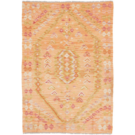 Kilim 102x150 Cm Kilim, Afghanistan, Hand-carded Wool
