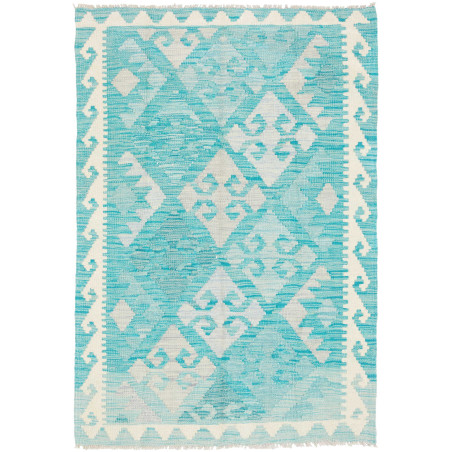 Kilim 95x142 Cm Kilim, Afghanistan, Hand-carded Wool (warp: