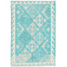 Kilim 95x142 Cm Kilim, Afghanistan, Hand-carded Wool (warp:
