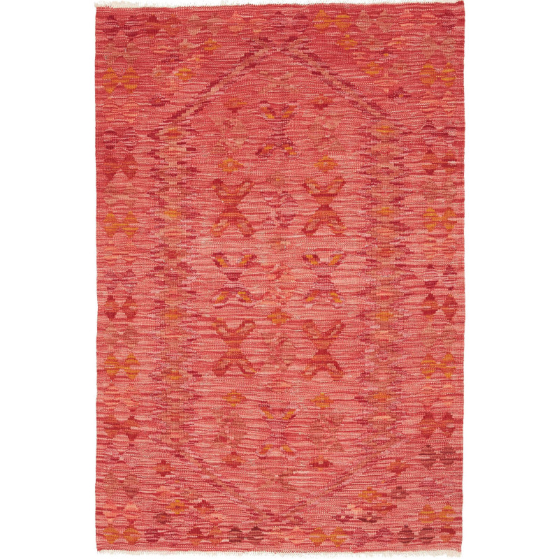 Kilim 98x150 Cm Kilim, Afghanistan, Hand-carded Wool (warp: