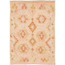 Kilim 106x146 Cm Kilim, Afghanistan, Hand-carded Wool (warp: