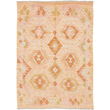 Kilim 106x146 Cm Kilim, Afghanistan, Hand-carded Wool (warp: