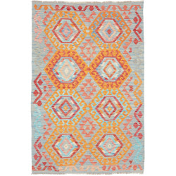 Kilim 108x163 Cm Kilim, Afghanistan, Hand-carded Wool,