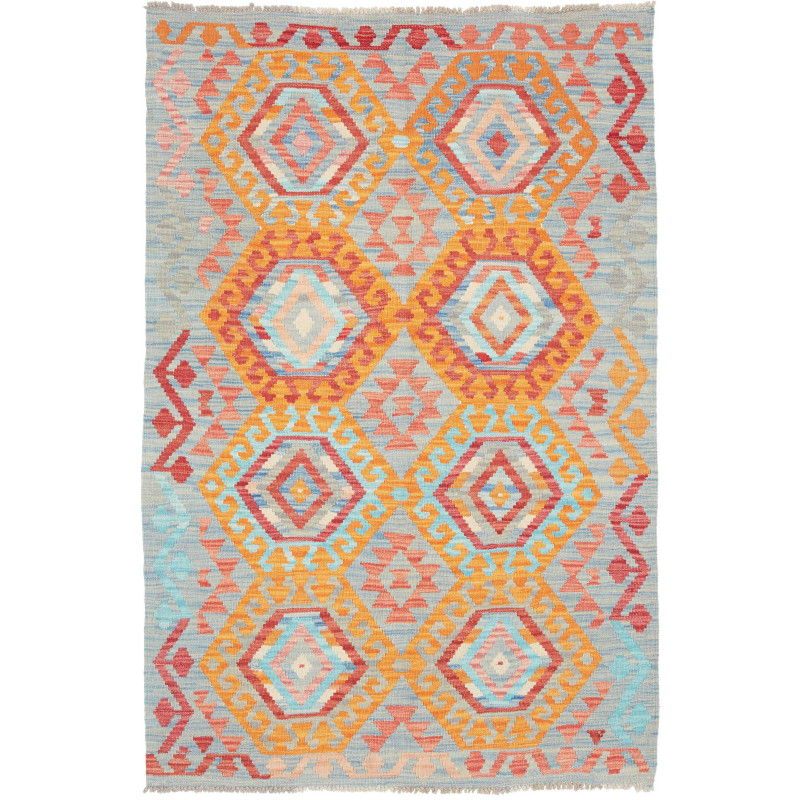 Kilim 108x163 Cm Kilim, Afghanistan, Hand-carded Wool,