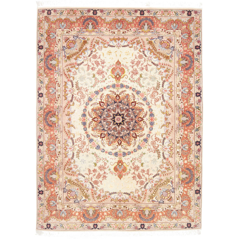 Tabriz 50 Raj 148x202 Cm Tabriz 50 Raj, Persia, Cork Wool