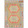 Kilim 126x185 Cm Kilim, Afghanistan, Hand-carded Wool (warp: