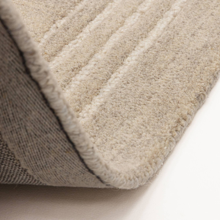 Rug Orlo geometric beige ivory 120x170 cm