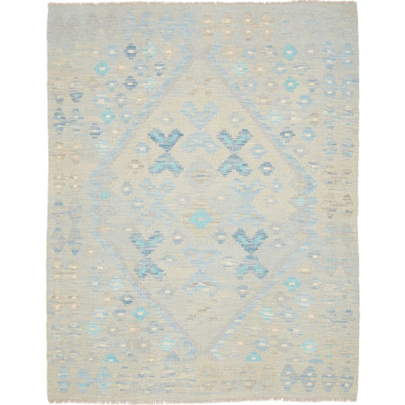 Kilim 154x198 Cm Kilim, Afghanistan, Hand-carded Wool,