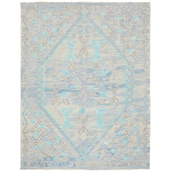 Kilim 156x203 Cm Kilim, Afghanistan, Hand-carded Wool, 0.3