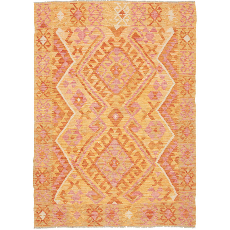 Kilim 126x181 Cm Afghan Wool Kilim
