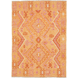 Kilim 129x181 Cm Kilim, Afghanistan, Hand-carded Wool (warp: