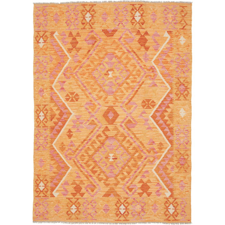 Kilim 129x181 Cm Kilim, Afghanistan, Hand-carded Wool (warp: