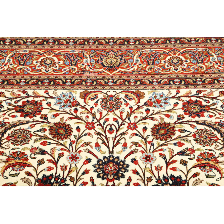 Hand Made Rug Ilaam Persia 196x305 Ivory Red