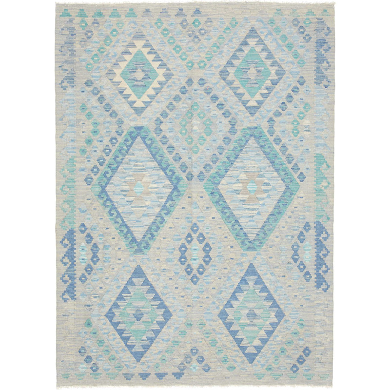 Kilim 132x181 Cm Kilim, Afghanistan, Hand-carded Wool (warp: