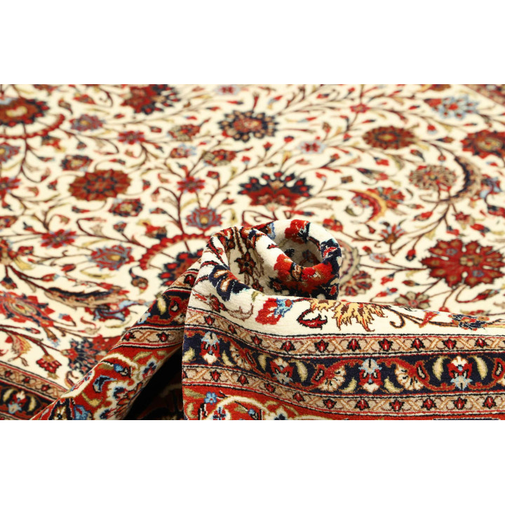 Hand Made Rug Ilaam Persia 196x305 Ivory Red