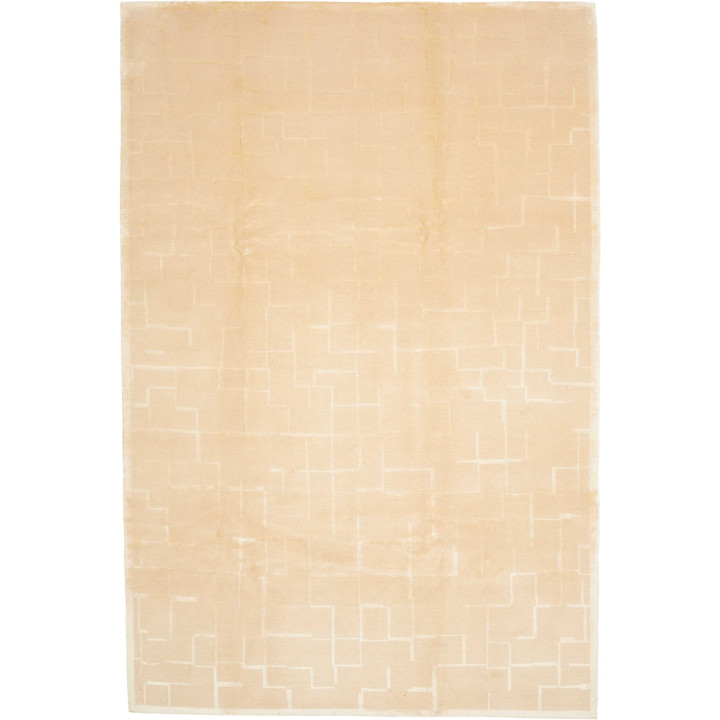 Hand Made Rug Kathmandu Nepal 200x300 Beige Cre