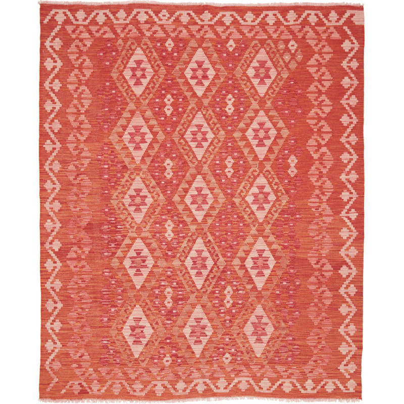 Kilim 158x192 Cm Kilim Afghanistan, Hand-carded Wool, Warp: