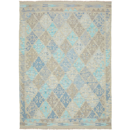 Kilim 152x208 Cm Afghan Kilim In Hand-carded Wool