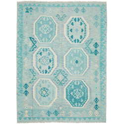 Kilim 158x215 Cm Kilim Afghanistan. Hand-carded Wool.