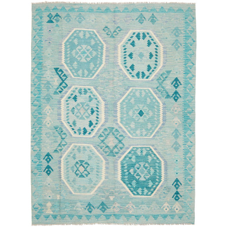 Kilim 158x215 Cm Kilim Afghanistan. Hand-carded Wool.