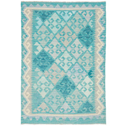 Kilim 101x149 Cm Kilim, Afghanistan, Hand-carded Wool (warp: