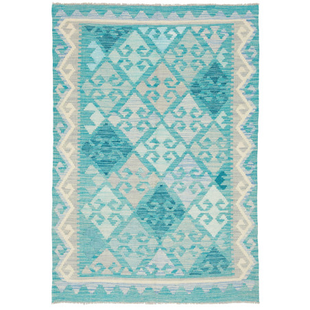 Kilim 101x149 Cm Kilim, Afghanistan, Hand-carded Wool (warp: