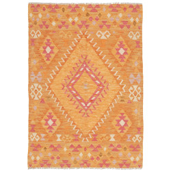 Kilim 100x146 Cm Kilim, Afghanistan, Hand-carded Wool (warp:
