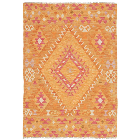 Kilim 100x146 Cm Kilim, Afghanistan, Hand-carded Wool (warp: