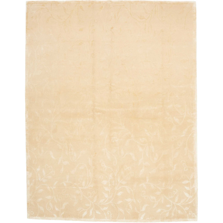 Hand Made Rug Kathmandu Nepal 200x250 Light Bei