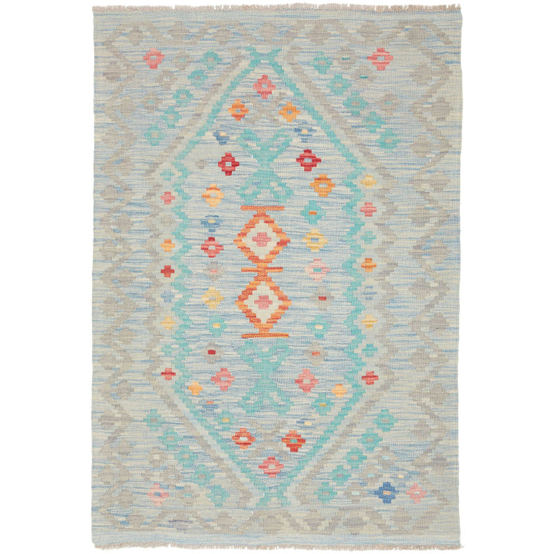 Kilim 103x147 Cm Kilim, Afghanistan, Hand-carded Wool,