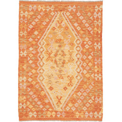 Kilim 104x148 Cm Kilim, Afghanistan, Hand-carded Wool (warp: