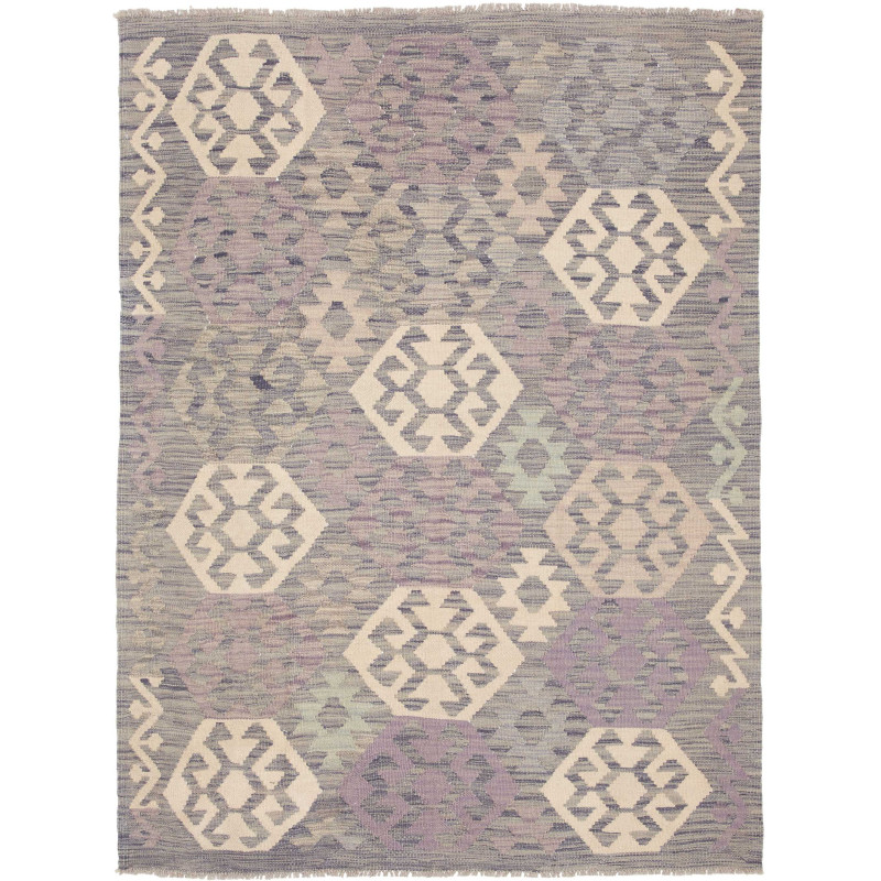 Kilim 134x175 Cm Kilim, Afghanistan, Hand-carded Wool (warp: