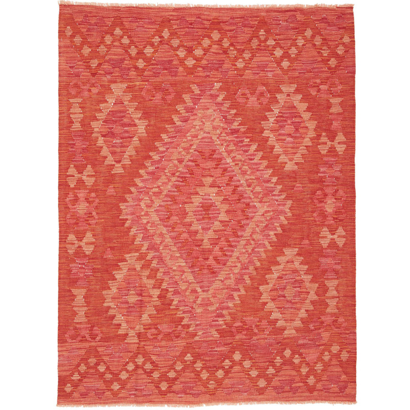 Kilim 126x170 Cm Kilim, Afghanistan, Hand-carded Wool (warp: