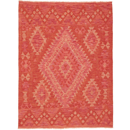Kilim 126x170 Cm Kilim, Afghanistan, Hand-carded Wool (warp: