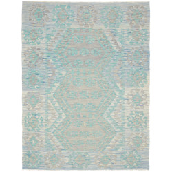 Kilim 134x176 Cm Kilim Afghanistan Hand-carded Wool (warp: