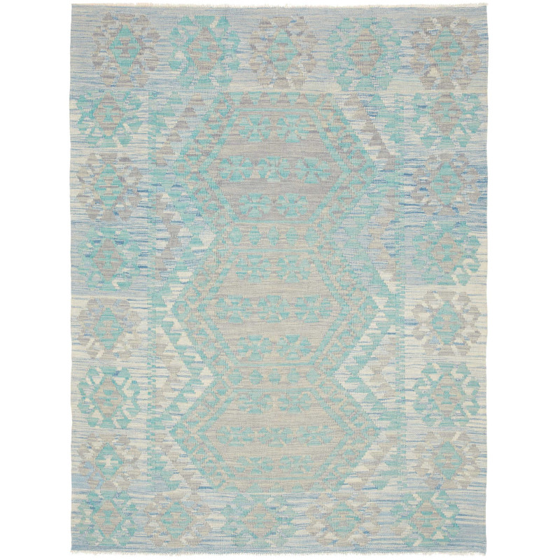 Kilim 134x176 Cm Kilim Afghanistan Hand-carded Wool (warp: